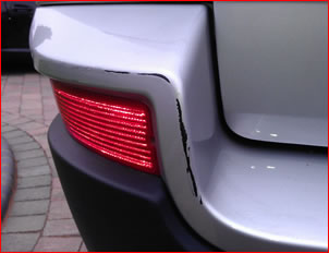 Bumper Scuff Repair Process