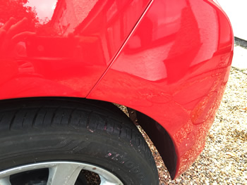 Car paint scratch repair